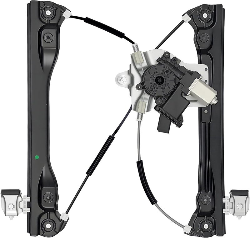 PZ Front Left Driver Side (7 Pins) Power Window Regulator with Motor Compatible with 2016 Chevy Cruze Limited, 2011-2015 Chevy Cruze with Express Up and Down, Replace 94532757 748-974 - Image 1